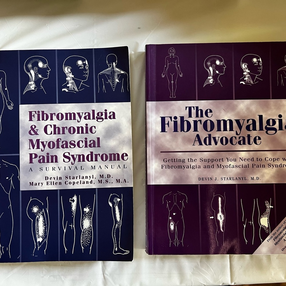 Two Fibromyalgia Reference Paperback Books ~ Survival Manual & Getting Support
